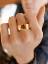 Load image into Gallery viewer, Men’s Citrine Ring
