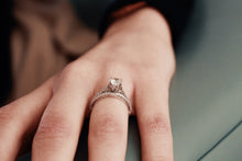 Load image into Gallery viewer, Vintage Inspired Bridal Ring
