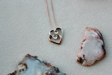 Load image into Gallery viewer, Two Hearts Necklace
