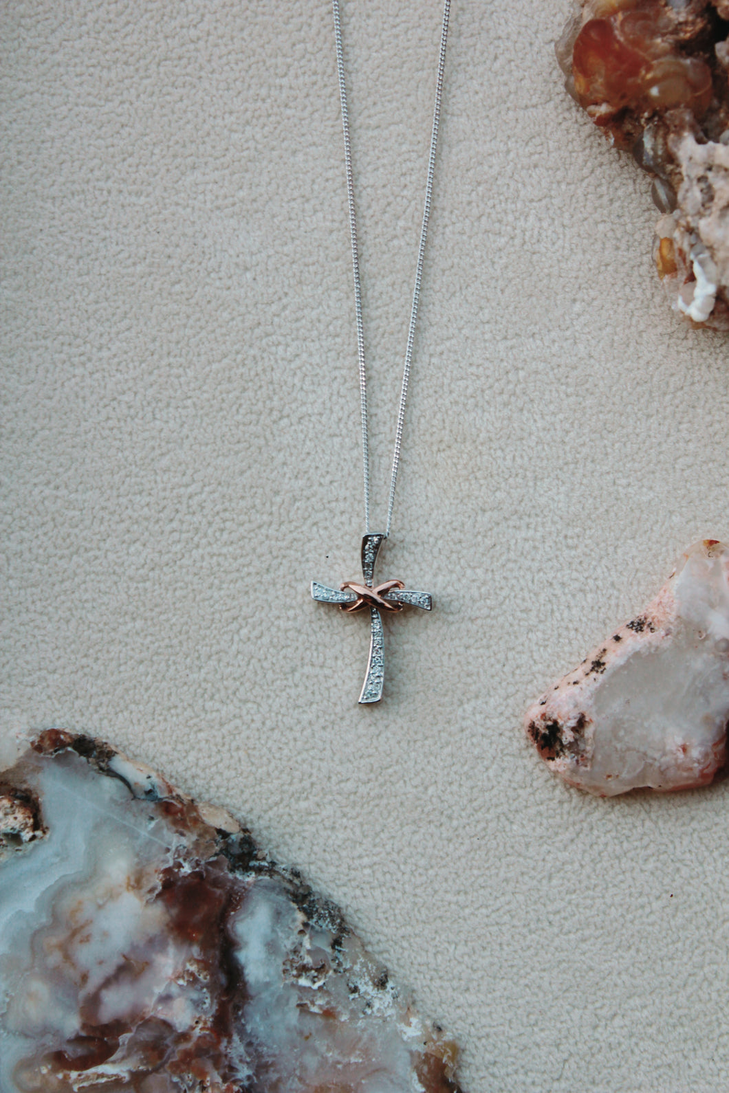 Infinity Cross Necklace