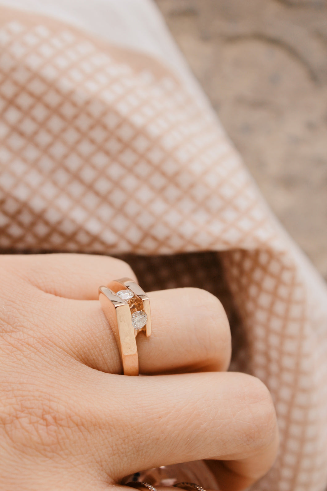 Modern Bridal Ring