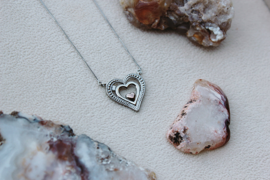 Triple Heart Necklace