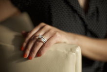 Load image into Gallery viewer, Pear Diamond Bridal Ring
