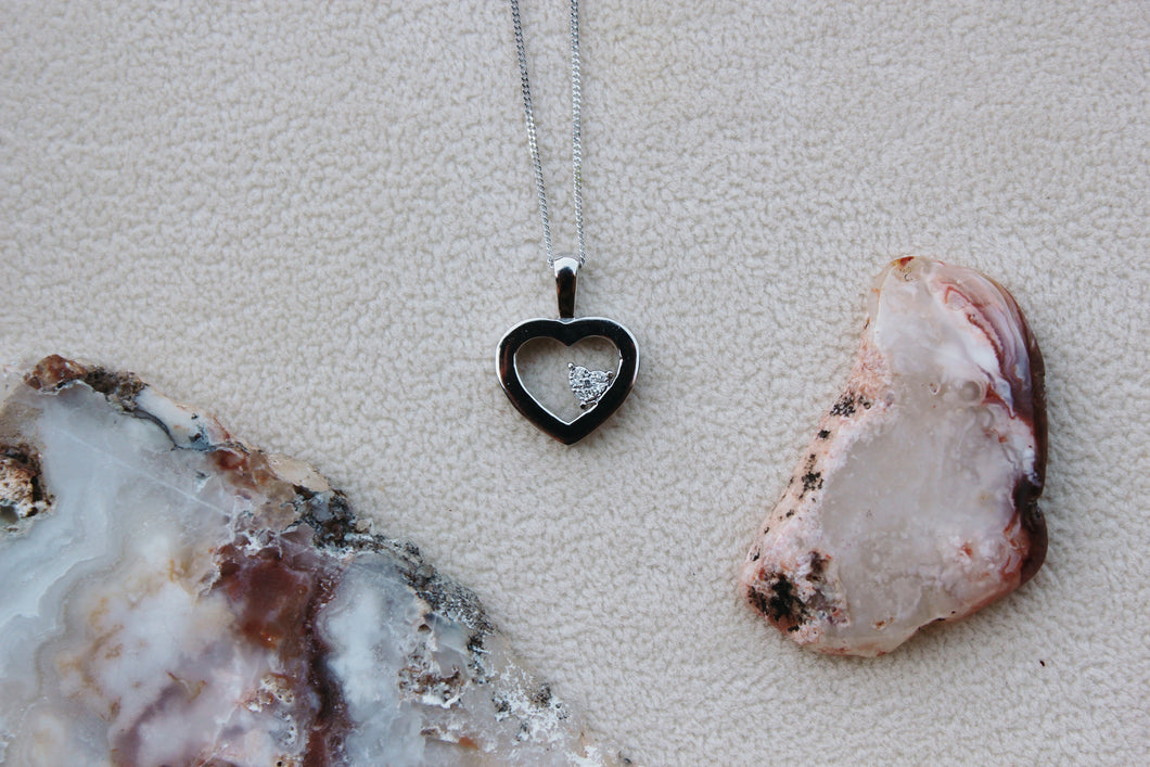 Diamond Heart Necklace