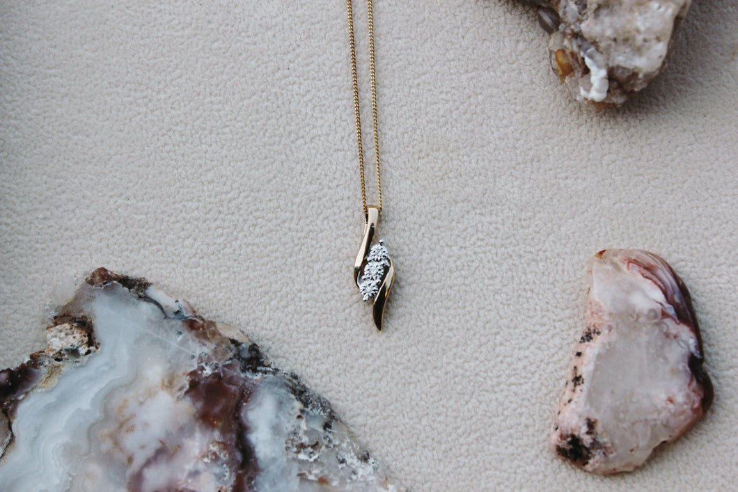 Gold Diamond Necklace