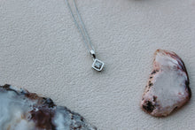 Load image into Gallery viewer, Diamond Square Necklace
