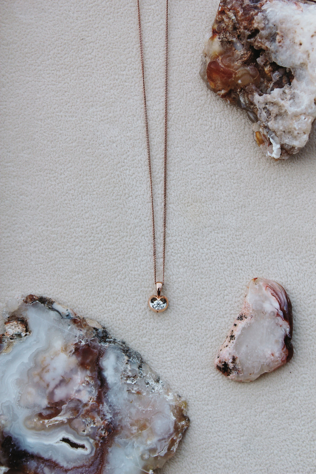 Diamond Stud Necklace
