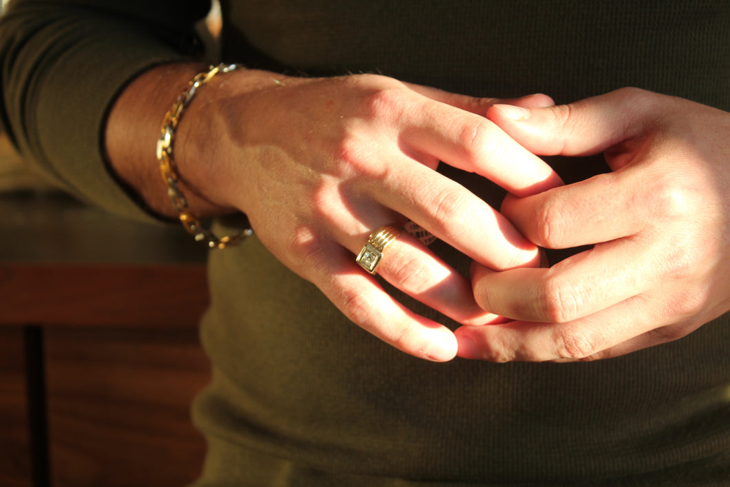Yellow Gold Men’s Ring
